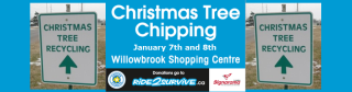 Ride2Survive Tree Chipping - Jan 7th and 8th at Willowbrook Mall